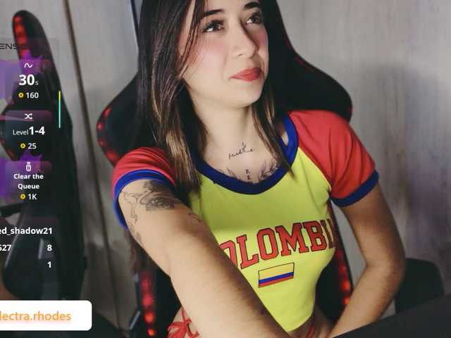 ElectraRhodes live cam on BongaCams