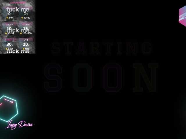 IvoryDesirehere live cam on BongaCams