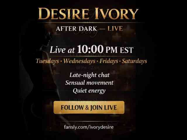 IvoryDesirehere webcam