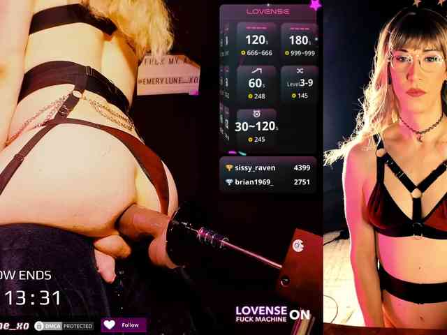 EmeryLune-xo Live Webcam on BongaCams