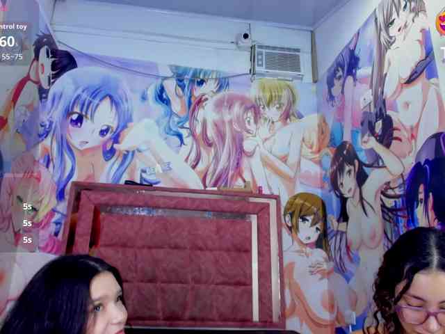 Powerof-Three Sex Cam Show