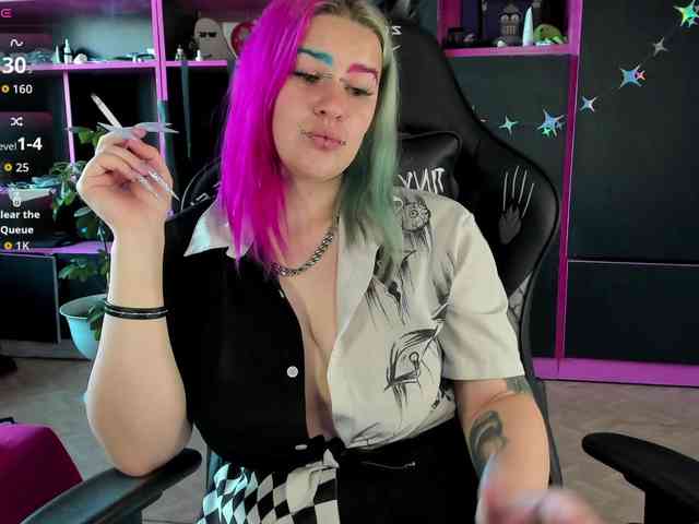 Neon-Baddie webcam