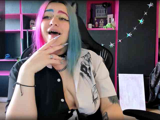 Neon-Baddie webcam