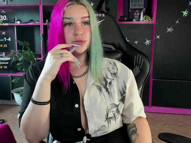 Neon-Baddie webcam