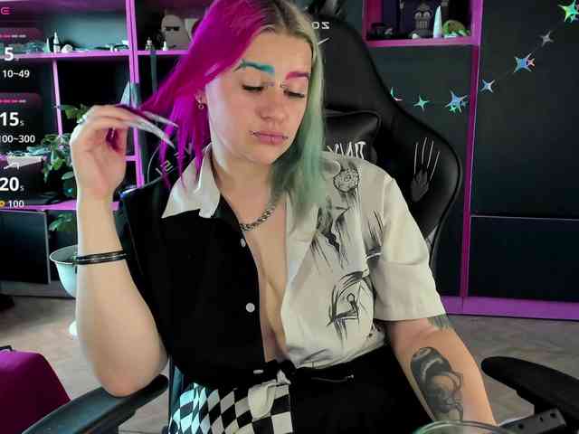 Neon-Baddie webcam