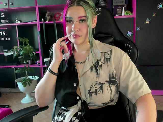Neon-Baddie webcam