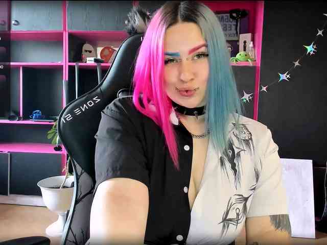 Neon-Baddie webcam