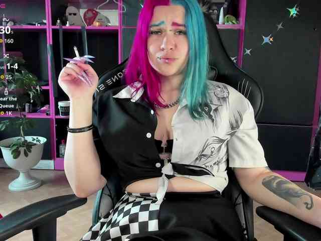 Neon-Baddie webcam