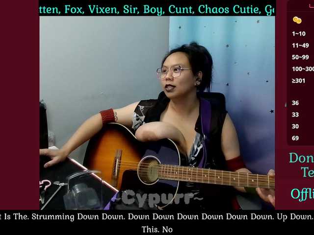 Cypurr live cam on BongaCams