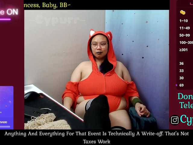 Cypurr live cam on BongaCams