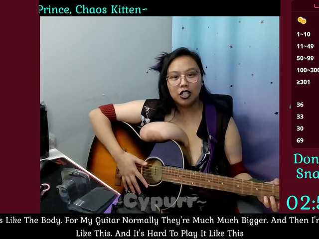 Cypurr live cam on BongaCams