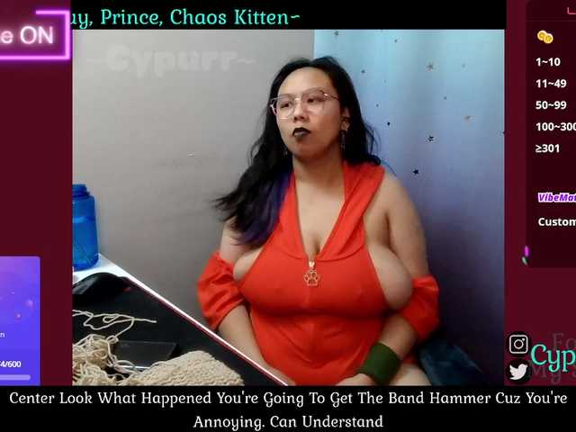 Cypurr live cam on BongaCams