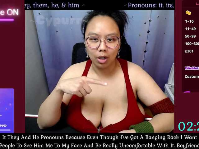 Cypurr live cam on BongaCams