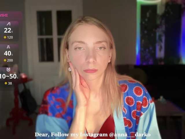 AnnaDarko live cam on BongaCams