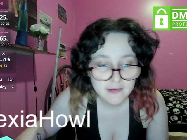 AlexiaHowl live cam on BongaCams