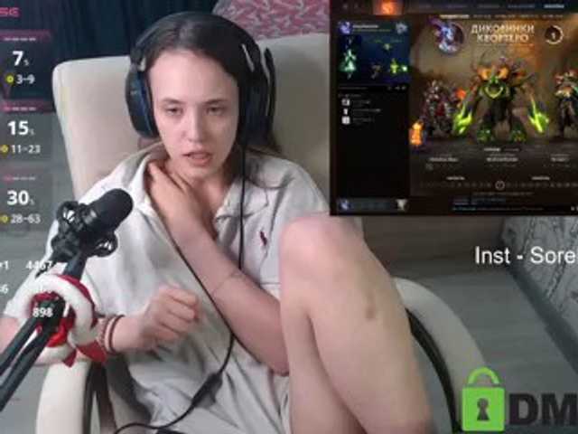 SorelleNoir live cam on BongaCams