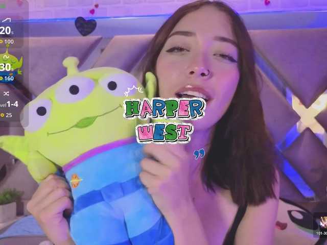 HarperWest live cam on BongaCams