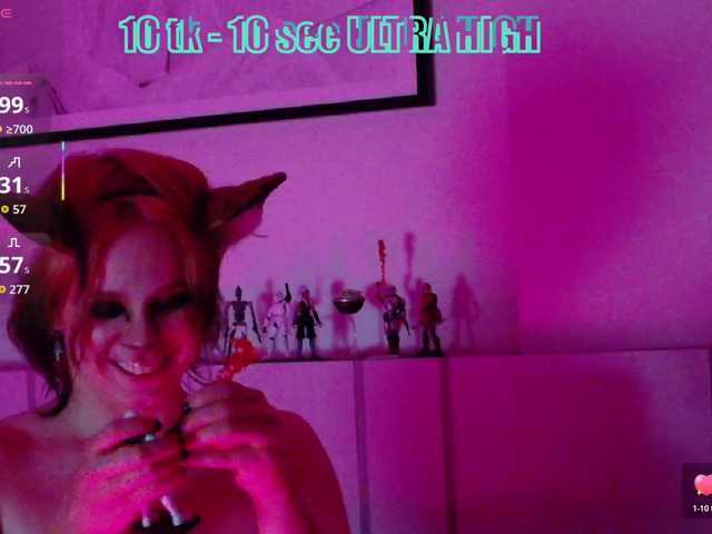 Red-RoxyFoxy live cam on BongaCams