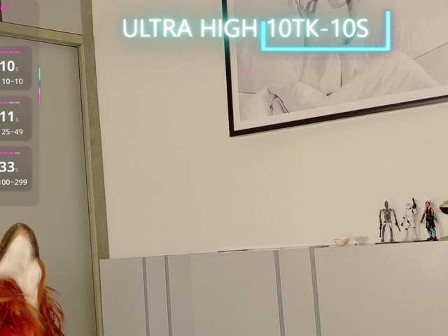 Red-RoxyFoxy live cam on BongaCams