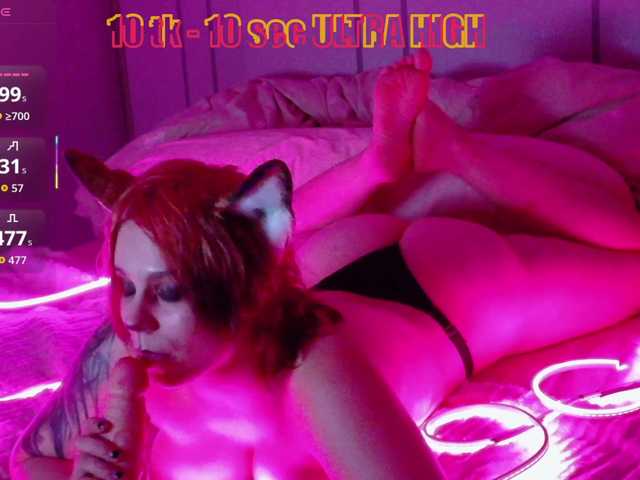 Red-RoxyFoxy live cam on BongaCams