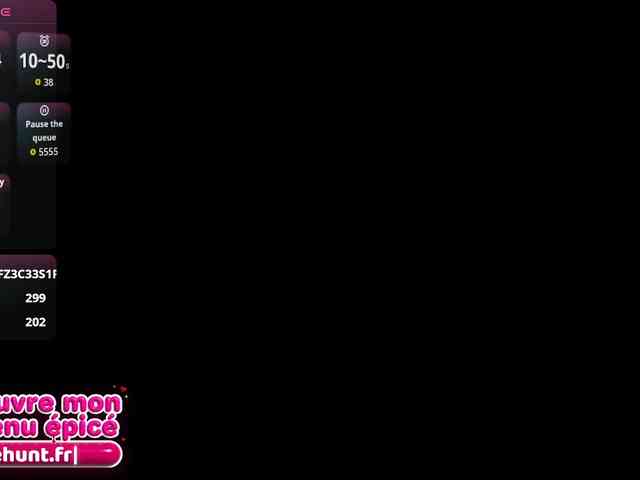 alicehunter webcam