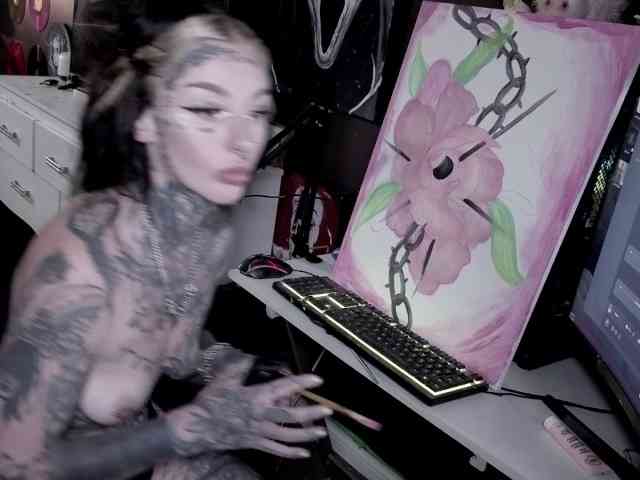 Bambitatted webcam