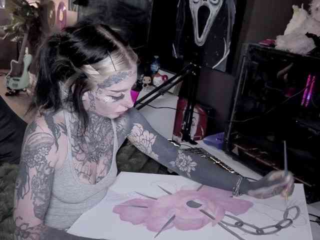 Bambitatted webcam