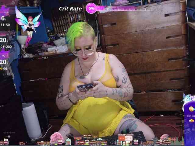 CurvySiren webcam