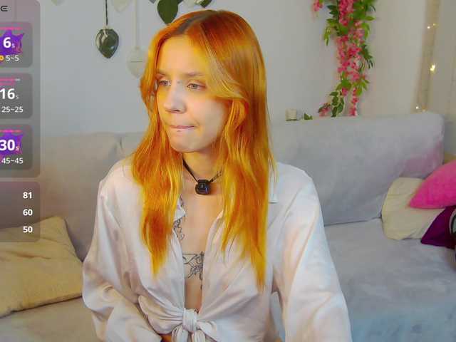 PollyRedhead live cam on BongaCams