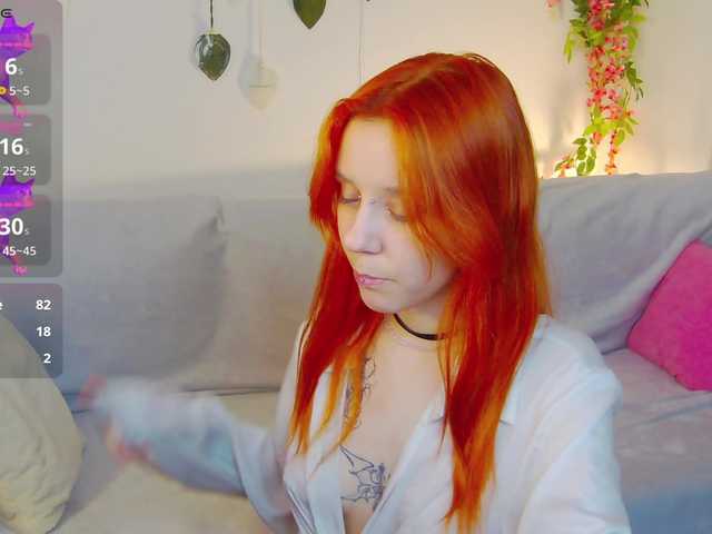 PollyRedhead live cam on BongaCams