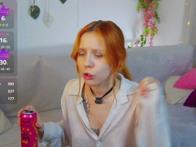 PollyRedhead live cam on BongaCams