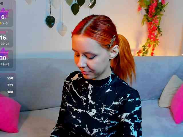PollyRedhead webcam