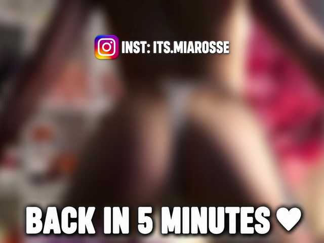 MiaRosee live cam on BongaCams