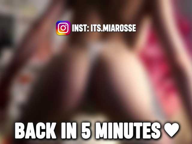 MiaRosee live cam on BongaCams