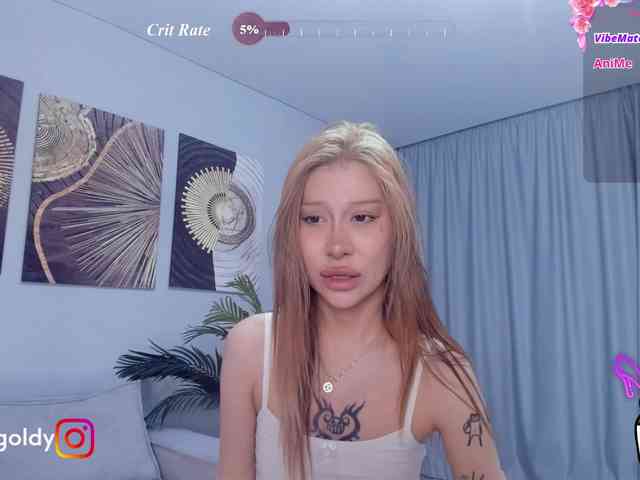 JinnyGold Live Webcam on BongaCams