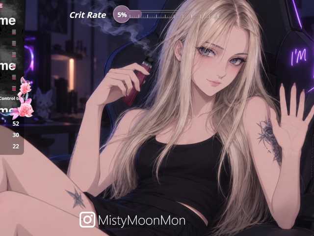 -MistyMoon- live cam on BongaCams