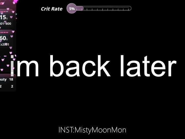 -MistyMoon- live cam on BongaCams