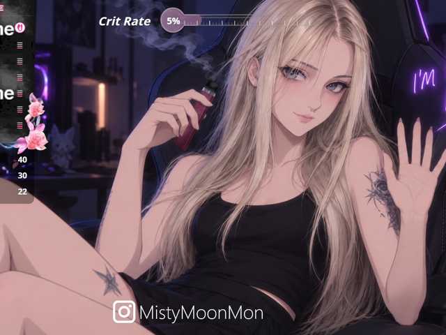 -MistyMoon- live cam on BongaCams