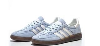 blue sneakers