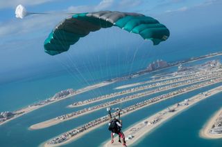 Parachute jump