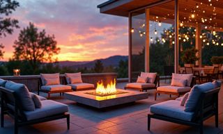 Material well-being and peace of mind.