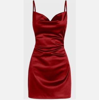 A red dress