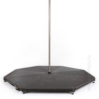 Mobile podium. My dream is to learn to dance on a pole...