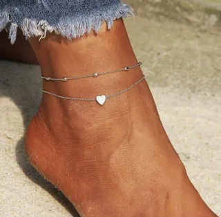 Well, let's say, an ankle bracelet