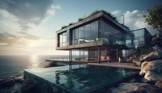 HOUSE BY THE SEA  2000$