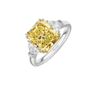 Yellow Diamond Ring