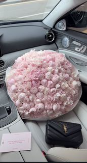 a huge bouquet