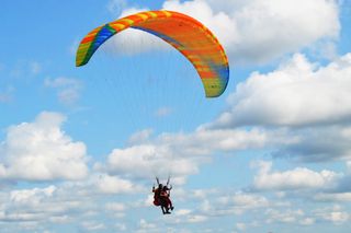 Полет на параплане