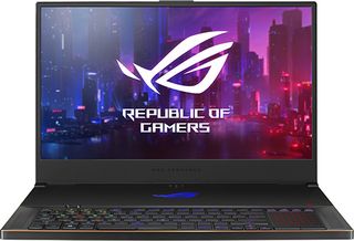 ASUS ROG Zephyrus S GX701GXR-H6143T (Intel Core i7-9750H 2.6GHz/17.3”/1920x1080/16GB/512GB SSD/nVidia GeForce RTX 2080/DVD no/Wi-Fi/Bluetooth/Win 10)