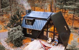 Cozy house in the forest